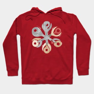 Winter snowflake Hoodie